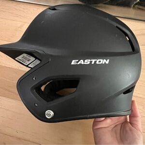 Easton Matte Black Z5 2.0 Baseball Batting Youth Helmet - SR size 7 1/8"-7 1/2”